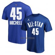 Maillot Manche Courte All Star 2023 Donovan Mitchell Bleu