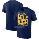 Maillot Manche Courte Denver Nuggets 2023 Western Conference Champions Spin Hometown Mantra Bleu