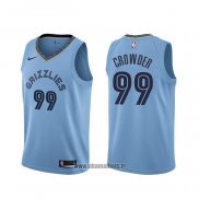 Maillot Memphis Grizzlies Jae Crowder NO 99 Statement Bleu