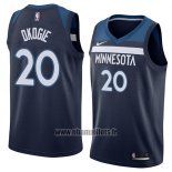 Maillot Minnesota Timberwolves Josh Okogie No 20 Icon 2018 Bleu