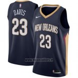 Maillot New Orleans Pelicans Anthony Davis No 23 Icon 2017-18 Bleu