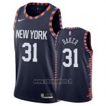 Maillot New York Knicks Ron Baker No 31 Ville 2019 Bleu