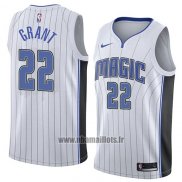 Maillot Orlando Magic Jerian Grant No 22 Association 2018 Blanc