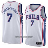 Maillot Philadelphia 76ers Timothe Luwawu-cabarrot No 7 Association 2018 Blanc