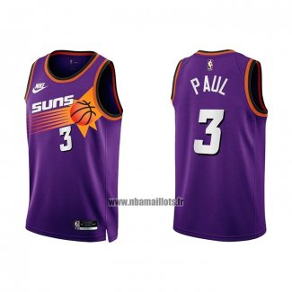 Maillot Phoenix Suns Chris Paul NO 3 Classic 2022-23 Volet