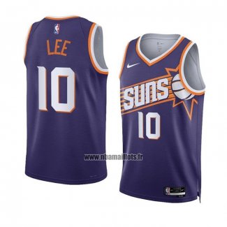 Maillot Phoenix Suns Damion Lee NO 10 Icon 2023-24 Volet