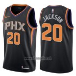 Maillot Phoenix Suns Josh Jackson No 20 Statement 2017-18 Noir