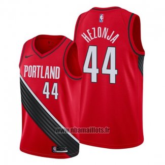 Maillot Portland Trail Blazers Mario Hezonja No 44 Statement Edition Rouge