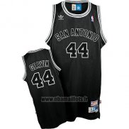 Maillot San Antonio Spurs George Gervin No 44 Retro Noir