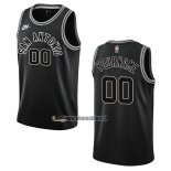 Maillot San Antonio Spurs Personnalise Classic 2022-23 Noir