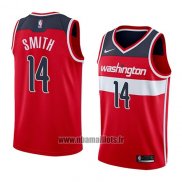 Maillot Washington Wizards Jason Smith No 14 Icon 2018 Rouge