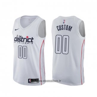 Maillot Washington Wizards Personnalise Ville Blanc