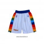 Short Denver Nuggets Retro Blanc