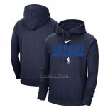 Veste a Capuche Dallas Mavericks Practice Performance 2022-23 Bleu2