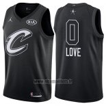 Maillot All Star 2018 Cleveland Cavaliers Kevin Love No 0 Noir