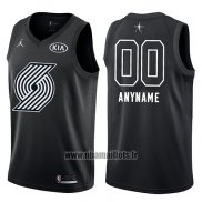 Maillot All Star 2018 Portland Trail Blazers Nike Personnalise Noir