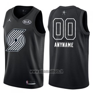 Maillot All Star 2018 Portland Trail Blazers Nike Personnalise Noir