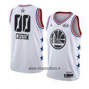 Maillot All Star 2019 Golden State Warriors Personnalise Blanc