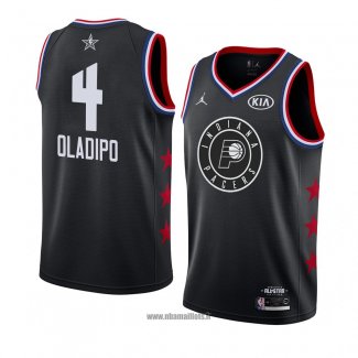 Maillot All Star 2019 Indiana Pacers Victor Oladipo No 4 Noir