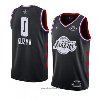 Maillot All Star 2019 Los Angeles Lakers Kyle Kuzma No 0 Noir