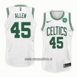 Maillot Boston Celtics Kadeem Allen No 45 Association 2018 Blanc