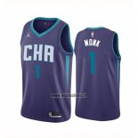 Maillot Charlotte Hornets Malik Monk No 1 Statement Edition Volet