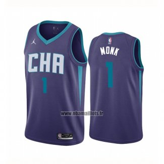 Maillot Charlotte Hornets Malik Monk No 1 Statement Edition Volet