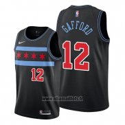 Maillot Chicago Bulls Daniel Gafford No 12 Ville Noir