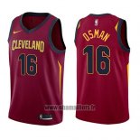 Maillot Cleveland Cavaliers Cedi Osman No 16 Icon 2017-18 Rouge