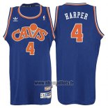 Maillot Cleveland Cavaliers Ron Harper No 4 Retro 2008 Bleu