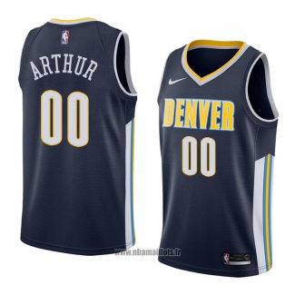 Maillot Denver Nuggets Darrell Arthur No 00 Icon 2018 Bleu