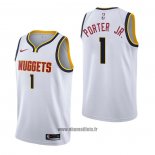 Maillot Denver Nuggets Michael Porter Jr. No 1 Icon 2018-19 Bleu