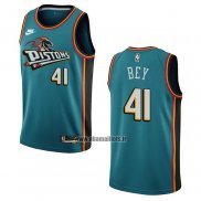 Maillot Detroit Pistons Saddiq Bey NO 41 Classic 2022-23 Vert