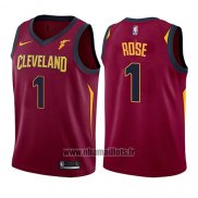 Maillot Enfant Cleveland Cavaliers Derrick Rose No 1 Icon 2017-18 Rouge