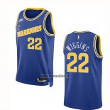 Maillot Golden State Warriors Andrew Wiggins NO 22 Classic 2022-23 Bleu