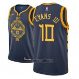 Maillot Golden State Warriors Jacob Evans Iii No 10 Ville 2018-19 Bleu