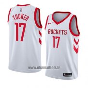 Maillot Houston Rockets P.j. Tucker NO 17 Association Blanc