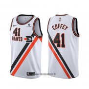 Maillot Los Angeles Clippers Amir Coffey NO 41 Classic Edition 2019-20 Blanc