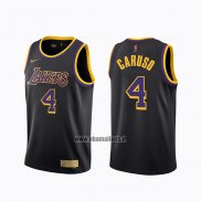 Maillot Los Angeles Lakers Alex Caruso No 4 Earned 2020-21 Noir