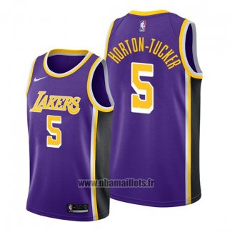 Maillot Los Angeles Lakers Talen Horton-tucker No 5 Statement 2019-20 Volet