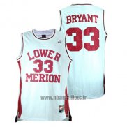 Maillot Lower Merion Kobe Bryant No 33 Blanc