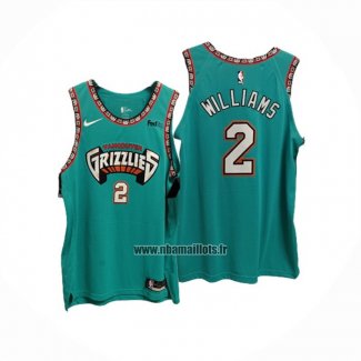 Maillot Memphis Grizzlies Jason Williams NO 2 Classic Authentique Vert