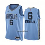 Maillot Memphis Grizzlies Kenneth Lofton JR. NO 6 Statement 2022-23 Bleu