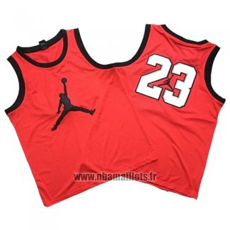 Maillot Michael Jordan No 23 Rouge Blanc