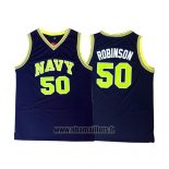 Maillot Navy David Robinson No 50 Bleu