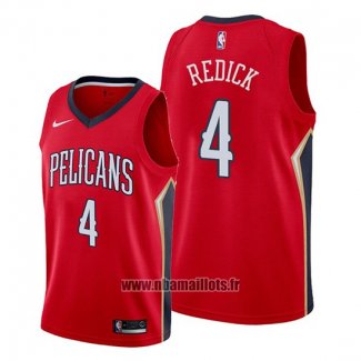 Maillot New Orleans Pelicans J.j. Redick No 4 Statement Rouge2