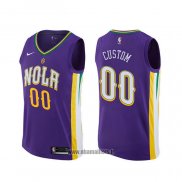 Maillot New Orleans Pelicans Personnalise Ville Volet