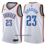 Maillot Oklahoma City Thunder Terrance Ferguson No 23 Swingman Association 2017-18 Blanc