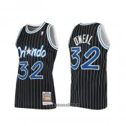 Maillot Orlando Magic Shaquille O'neal NO 32 Hardwood Classics Authentique 1994 Noir