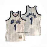 Maillot Orlando Magic Tracy McGrady NO 1 Mitchell & Ness 2000-01 Blanc